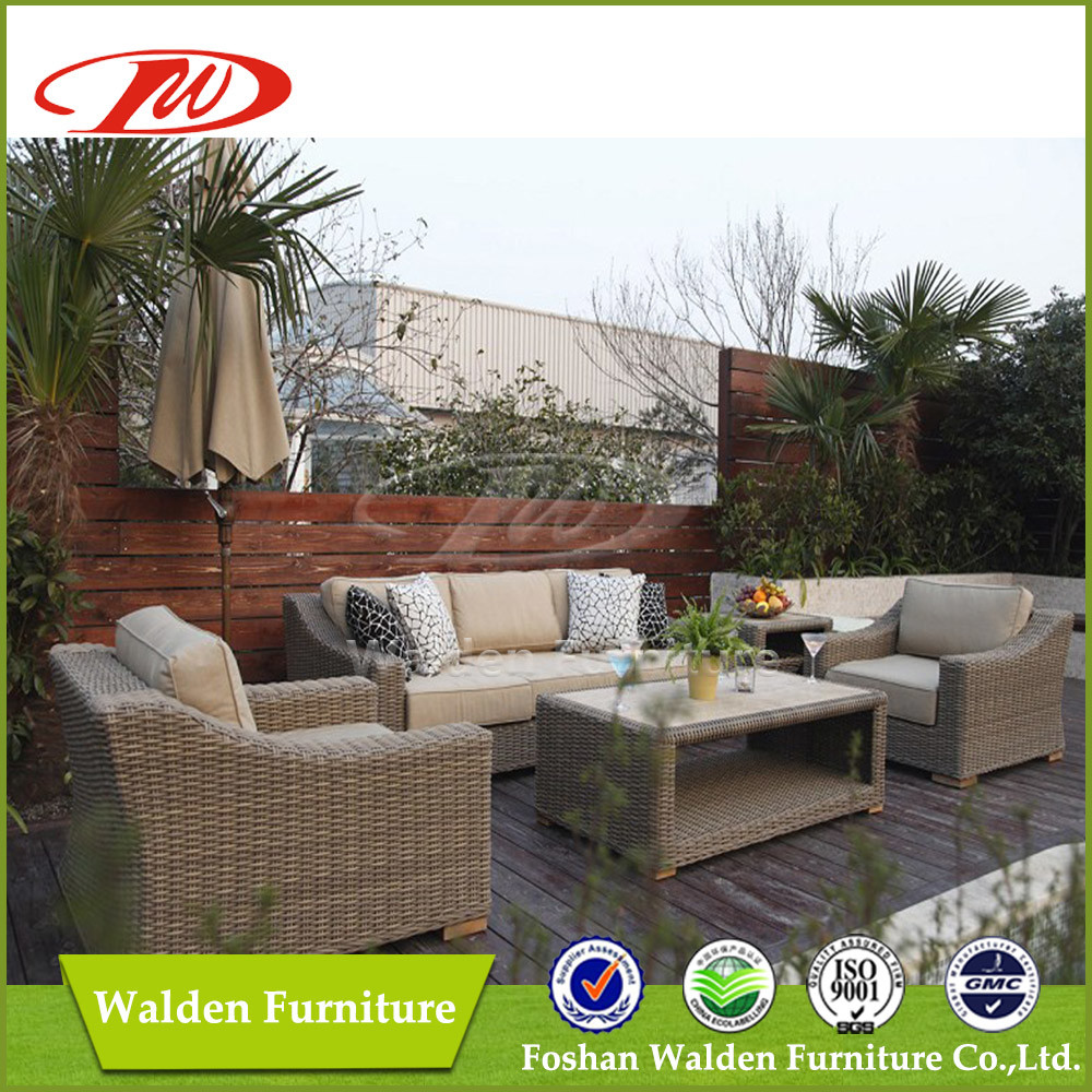 Patio Furniture Rattan Sofa