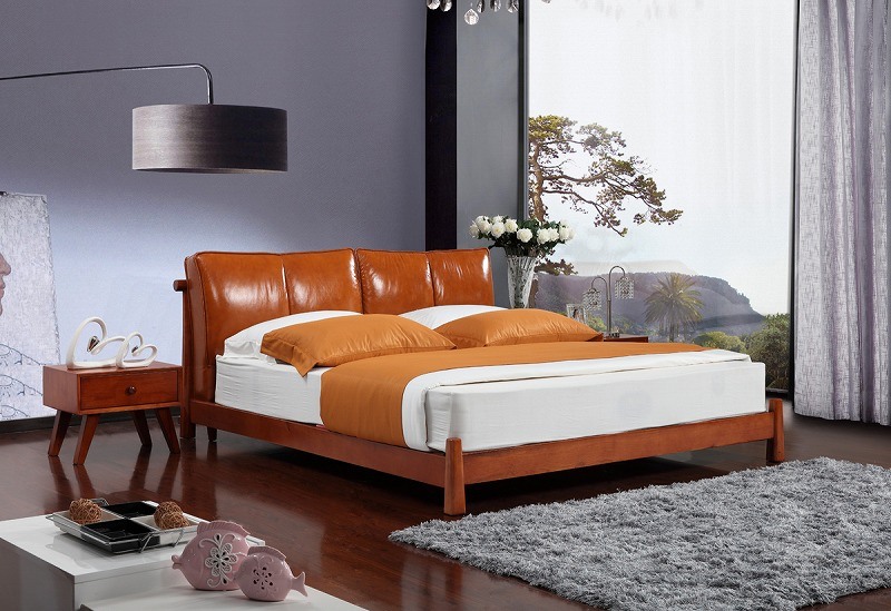 Leather Bed Soft Bed (SBT-30)