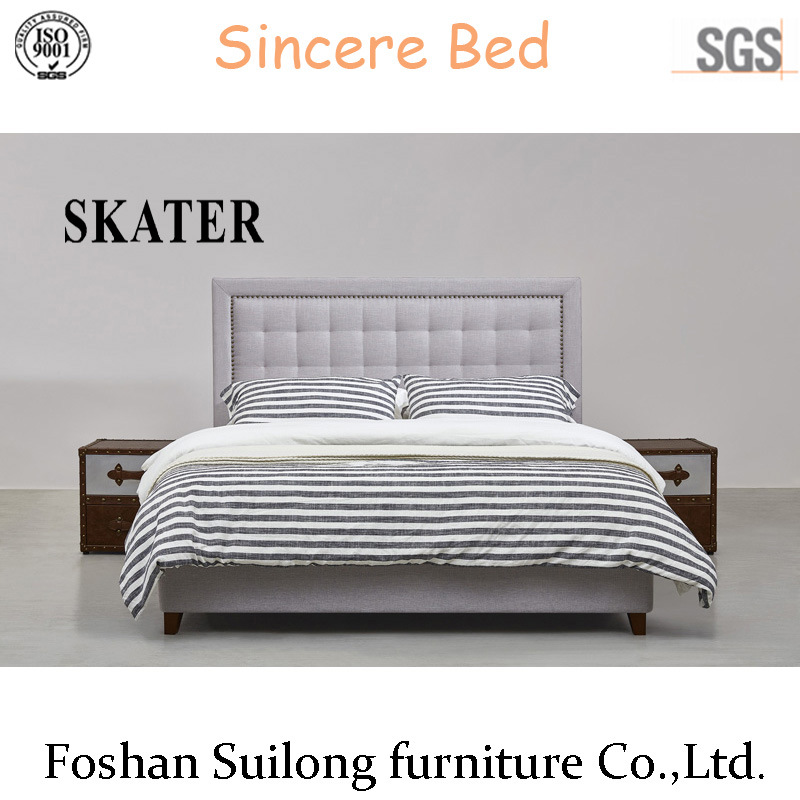 Sk03 American Style Fabric Bed