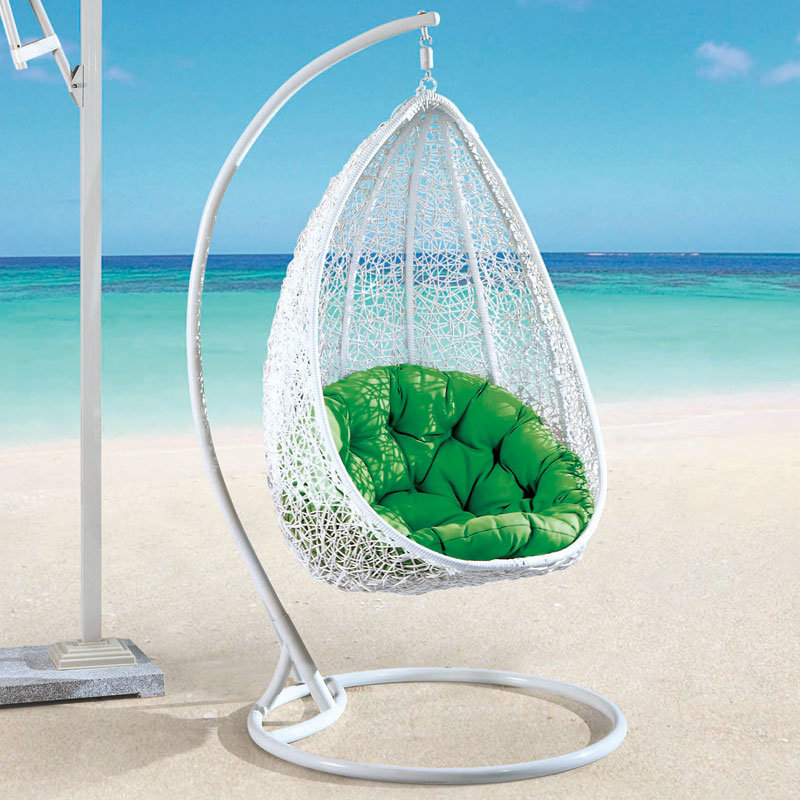 Outdoor Furniture Patio Swing Wicker / Rattan Swing Outdoor Rattan Adult Hanging Egg Swing (D016A)