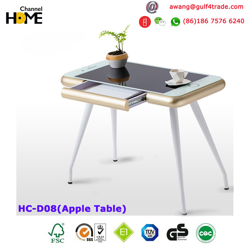 New Design iPhone Shape Home Office Furniture Office Desk (HC-D08)