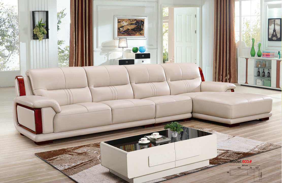 High Quality China Sofa, Home Furniture, Living Room Sofa (603)