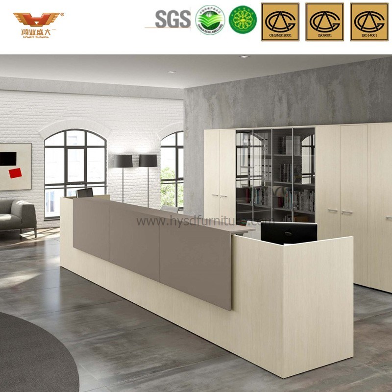 Customized Reception Table MDF Office Table Front Desk (HY-Q20)