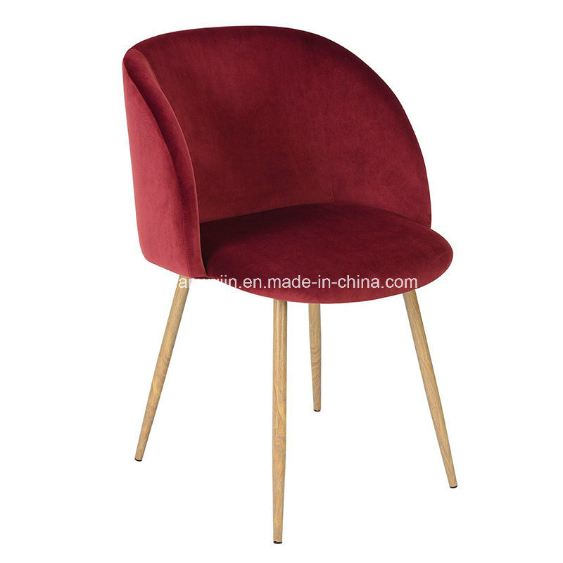 Flannelette Hotel Restaurant Living Room Dining Chair (JY-F37)