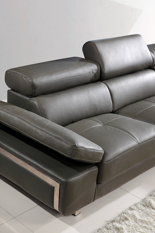 Home Furniture Genuine Leather Sofa (SBL-9127)