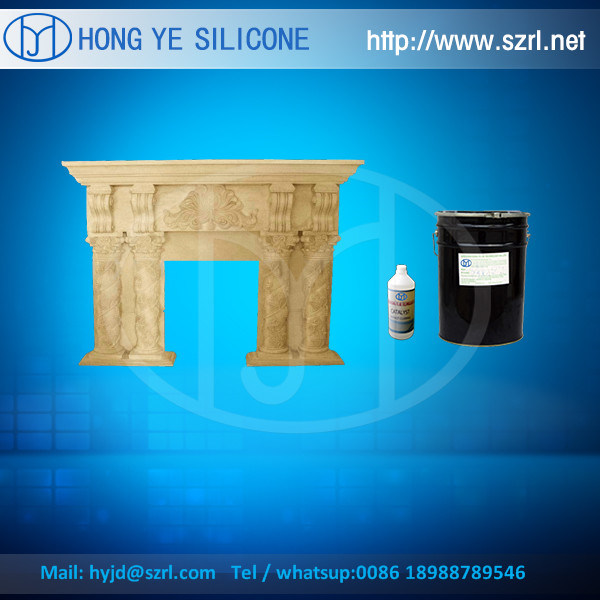 Two Components Tin Cured Silicon Rubber for Decoration Plaster Building Molds Making