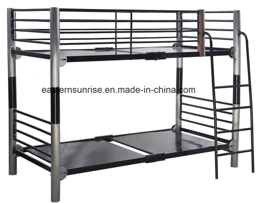 Safety Bedroom Furniture Children Stair Metal Bunk Bed