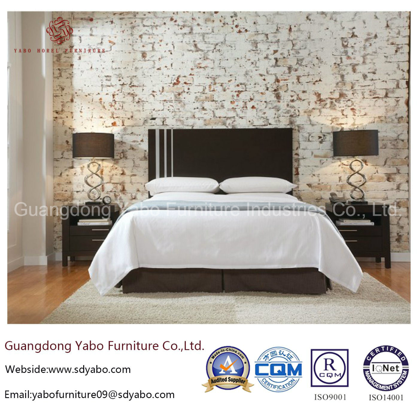 Bespoke Hotel Furniture with Bedding Room Set (YB-O-58)