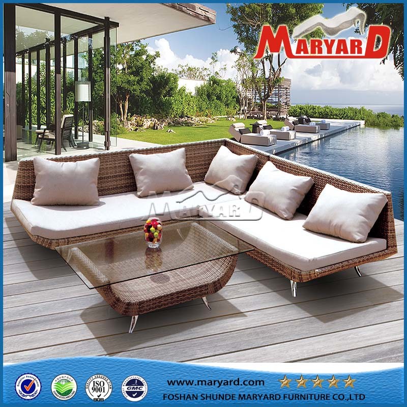 Uvand Water Resistant Wicker Rattan Sofa