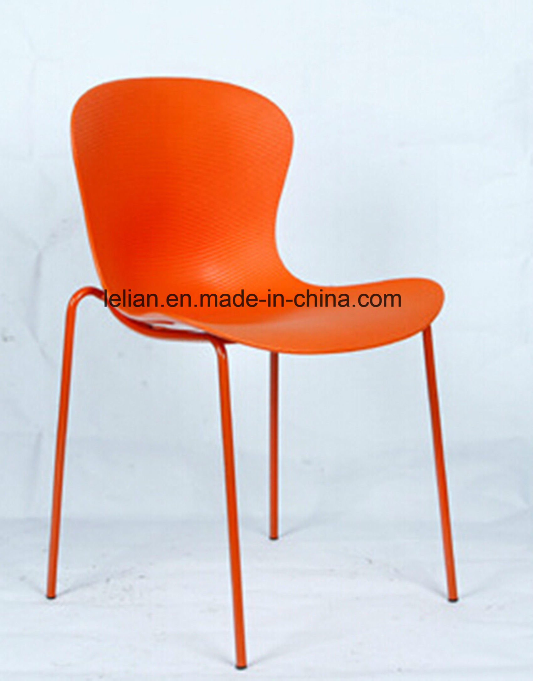 Wink Plastic Armless Stacking Guest Chair with Painted Legs (LL-0051)