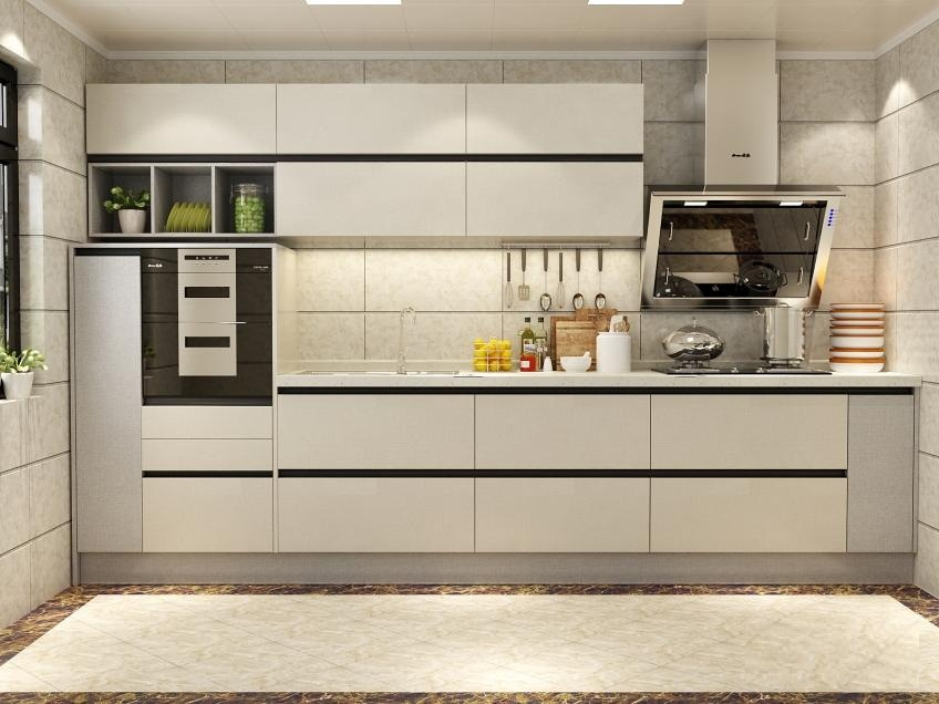 Shandong Factory New Design Costomized Kitchen Cabinet