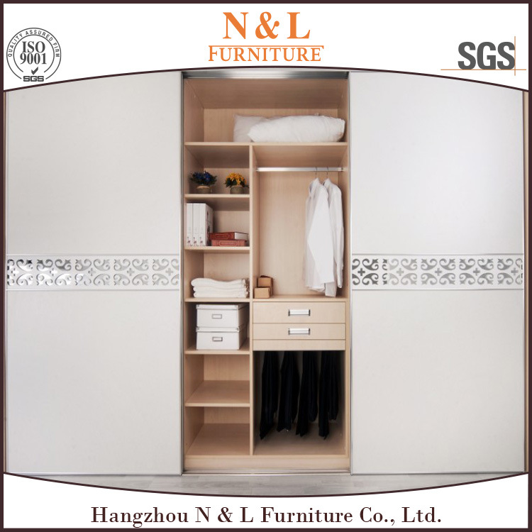 Bedroom Furniture Acrylic High Gloss Clothes Cabinet