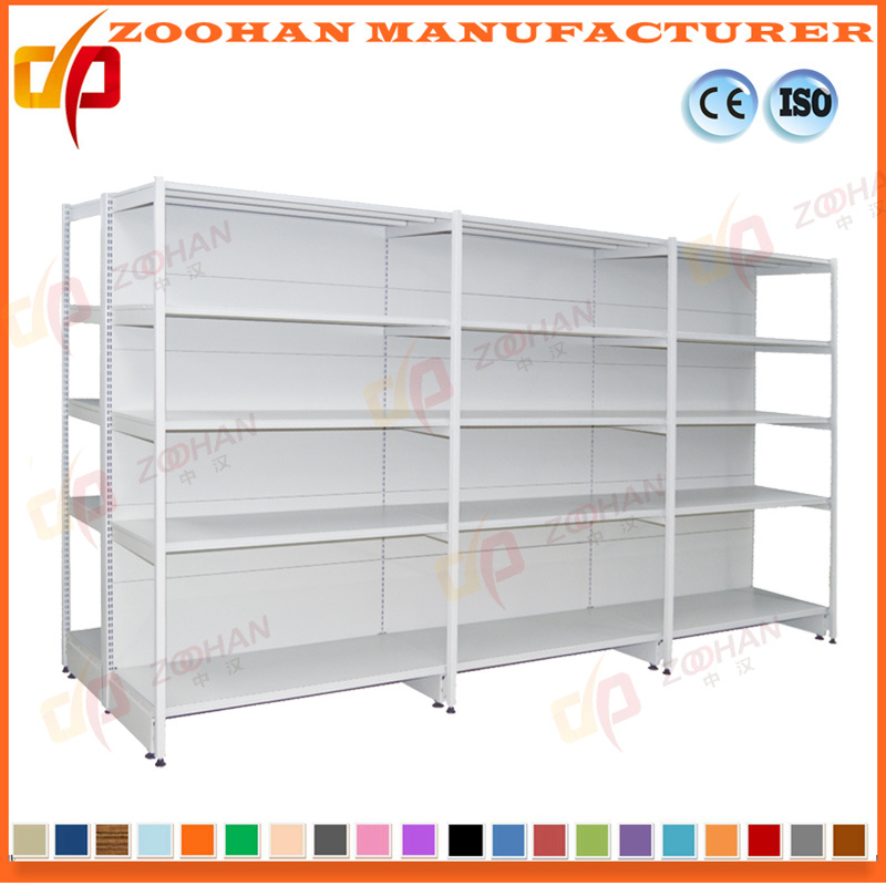 Multi-Deck Back Plane Metal Supermarket Shelf (ZHs604)