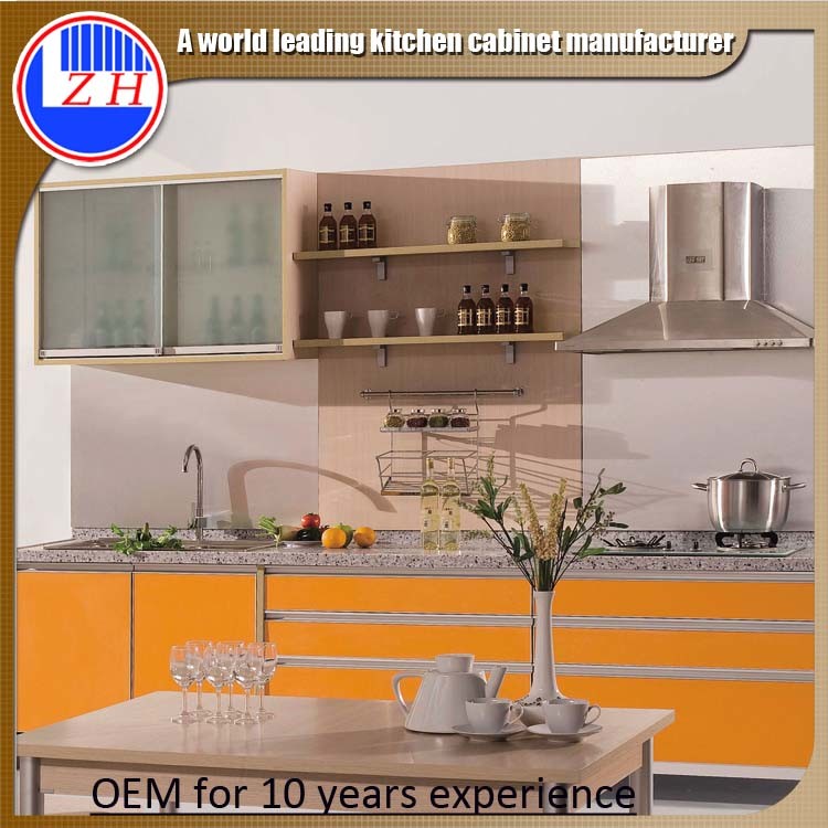 2015 New Plastic Kitchen Cabinet (zhuv)