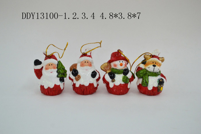 Santa Claus Figurines, Christmas Home Standing Santa Claus Figurine