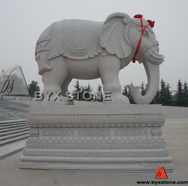 Amazing Granite / Marble Stone Animal Statue / Elephant Sculpture