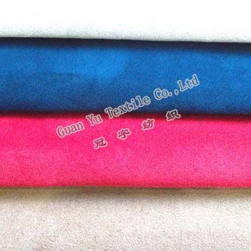 Polyester Embossed Velvet Suede Curtain / Sofa Fabric (G69-15)