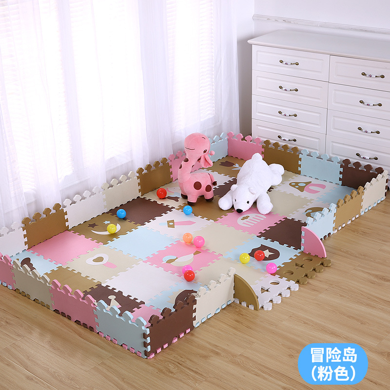 Soft and Safety EVA Kids ABC Mat for Learning EVA Interlocking Foam Tatami Jigsaw Mat