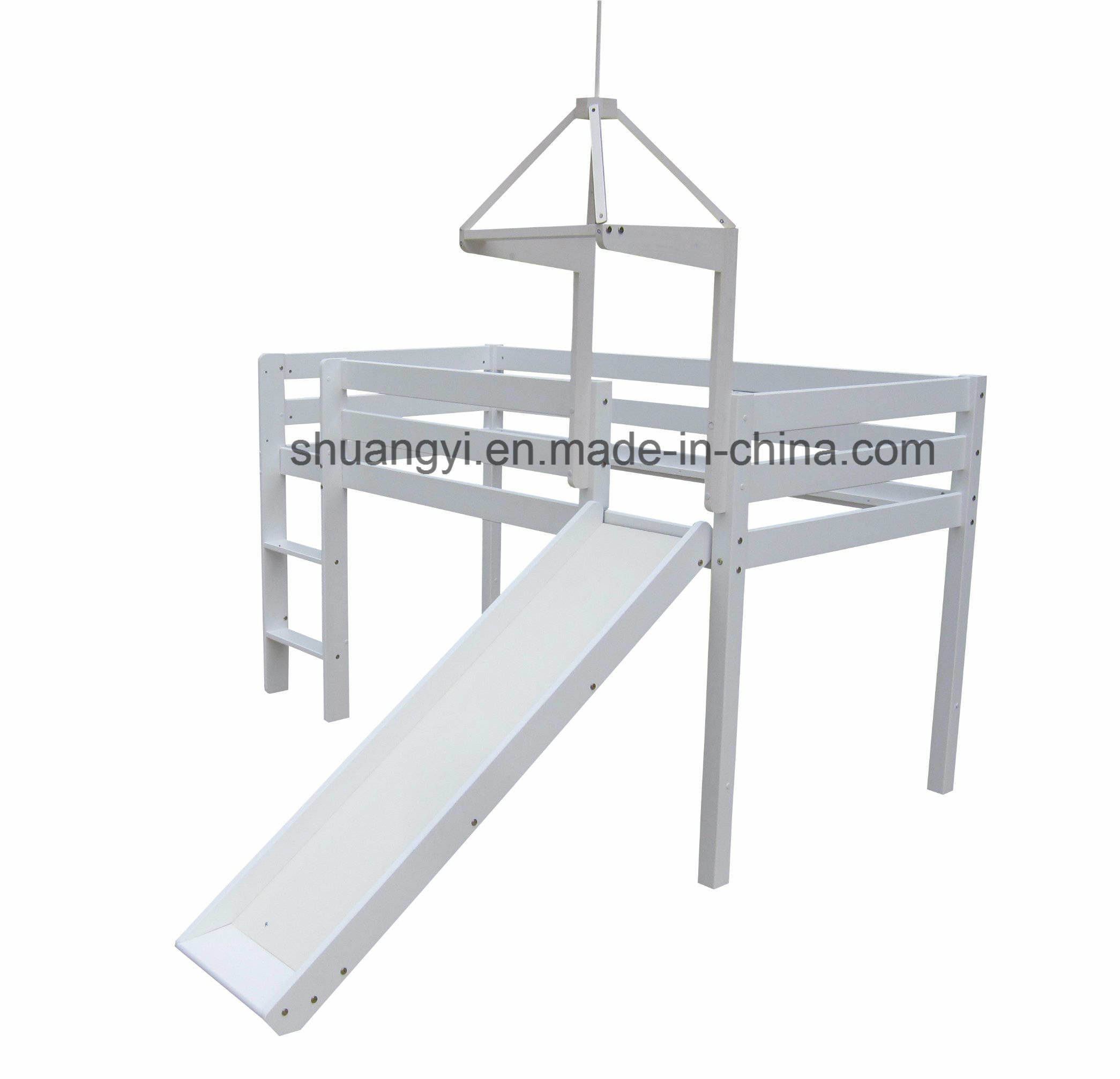 Castle Bunk Bed, MID Sleeper Bed, Castle Slide Bed