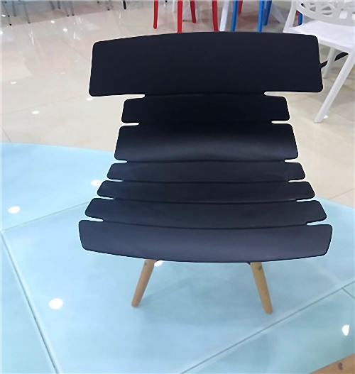 New Product Garden Furniture Outdoor Wooedn Dining Plastic Chair