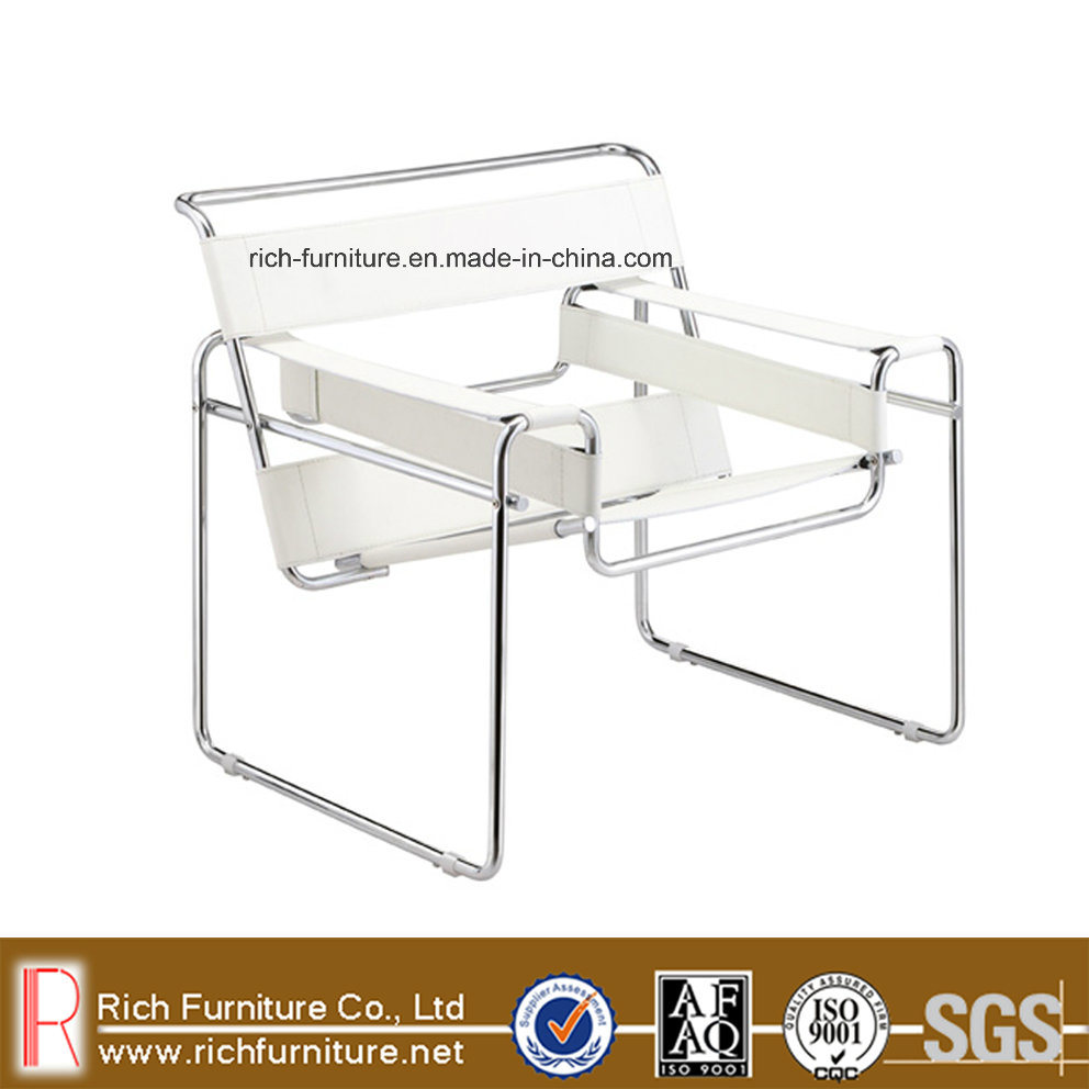 Stainless Frame Marcel Breuer Wassily Lounge Chair (B3)