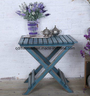 Hot Mediterranean Style Folding Square Table Simple Portable Multi-Function Table Spot Custom Shops (M-X3306)