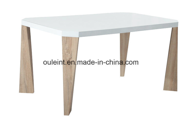 Fashion Design MDF High Glossy Dining Table