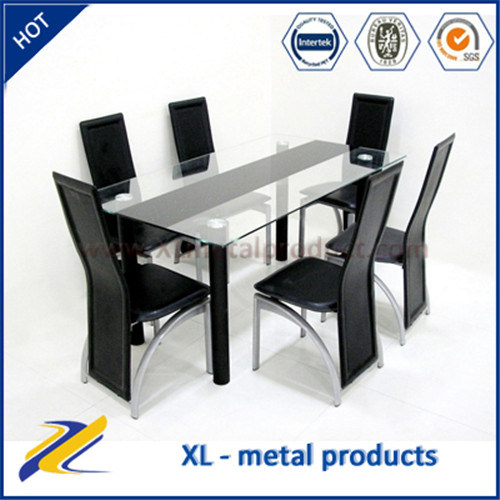 6 Seater Dining Room Furniture Glass Dining Table