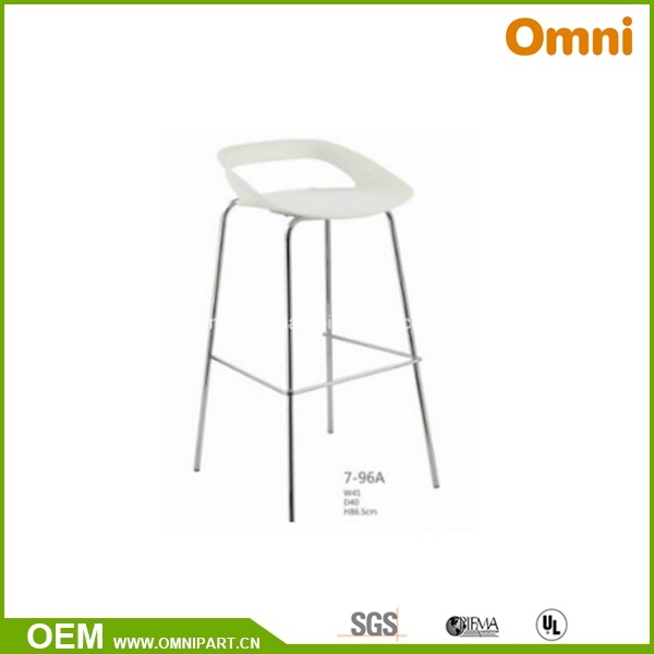 Bar Chair/Plastic Chair with Plating Feet (OM-7-96-A)