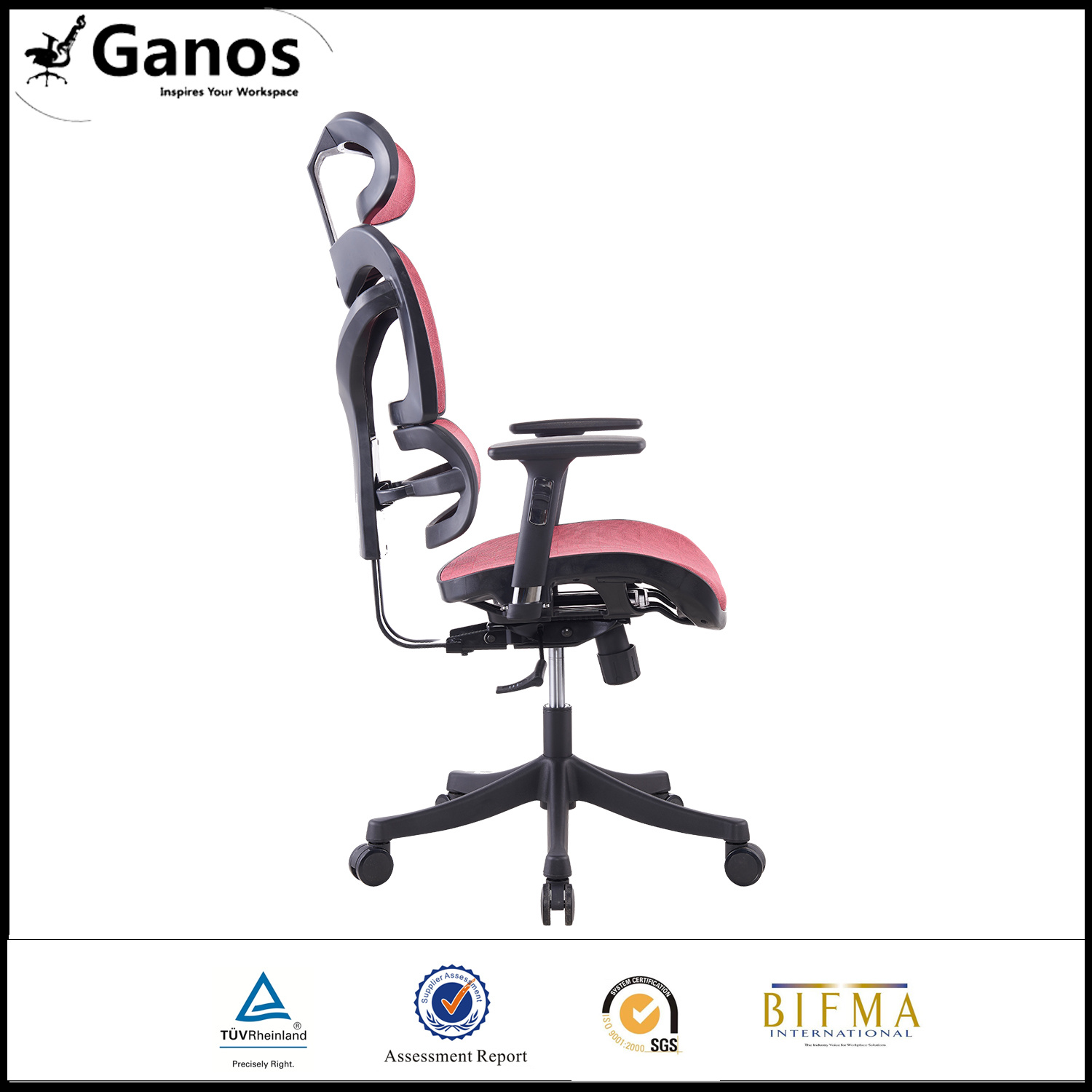 High Back Ergonomic Swivel Manager Chair