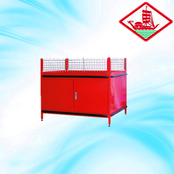 Durable Steel Promotion Table with Door