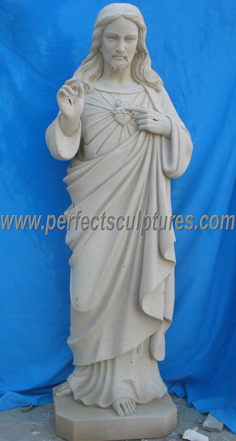 Stone Marble Statue Religious Jesus Sculpture for Religion (SY-X1708)