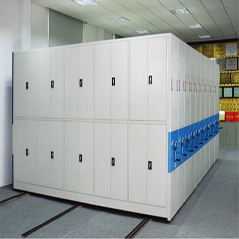 Well Organized High-Density Space-Saving Mobile Shelving for Library School or Bank /Shelf