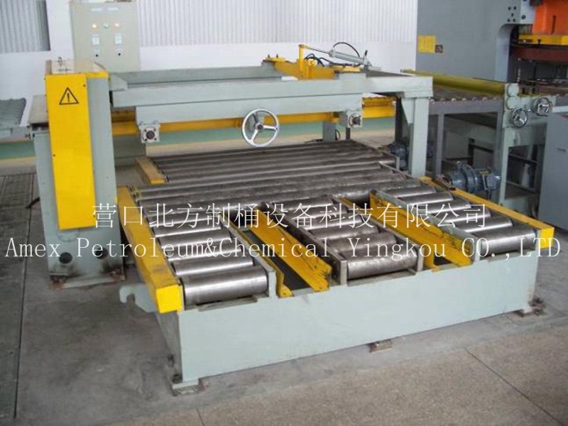 Steel Drum Making Equipment Material Conveying Roller Table