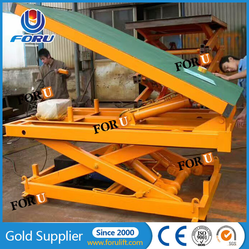 3ton Hydraulic Tilting Stationary Scissor Lift Tables