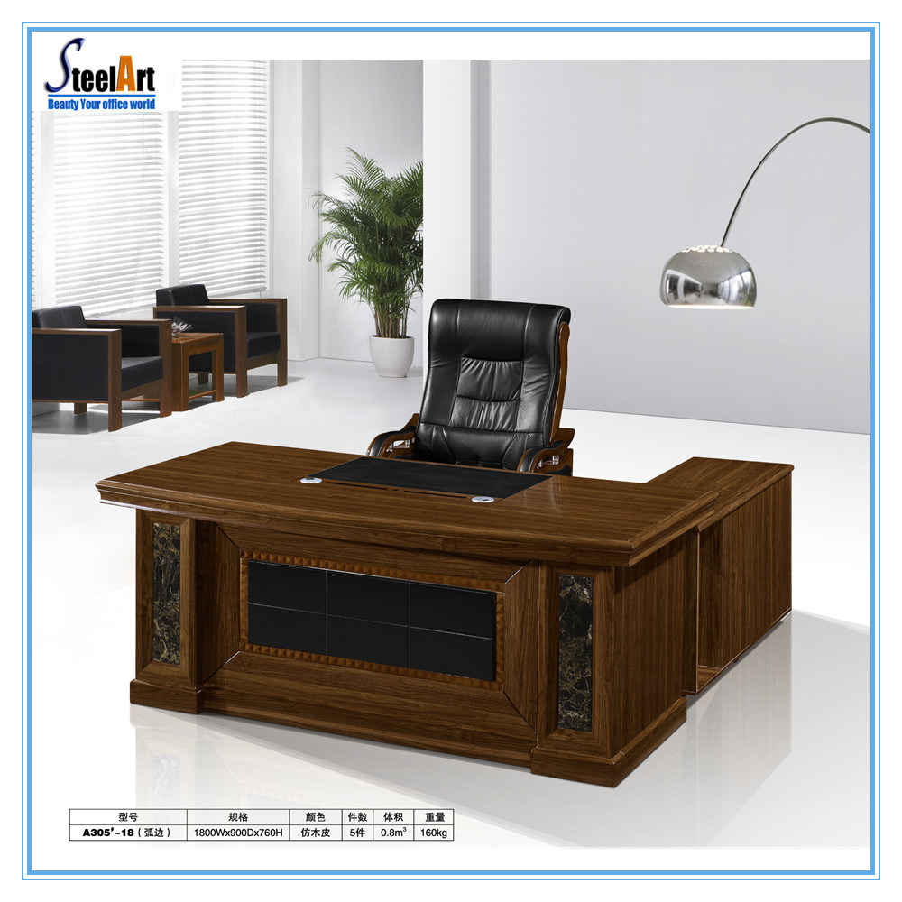 Office Furniture Wooden Executive Office Table (FEC-A305)