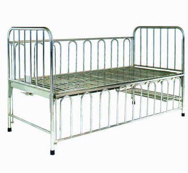 Stainless Steel Semi-Fowler Manual Medical Bed for Child (D-6)