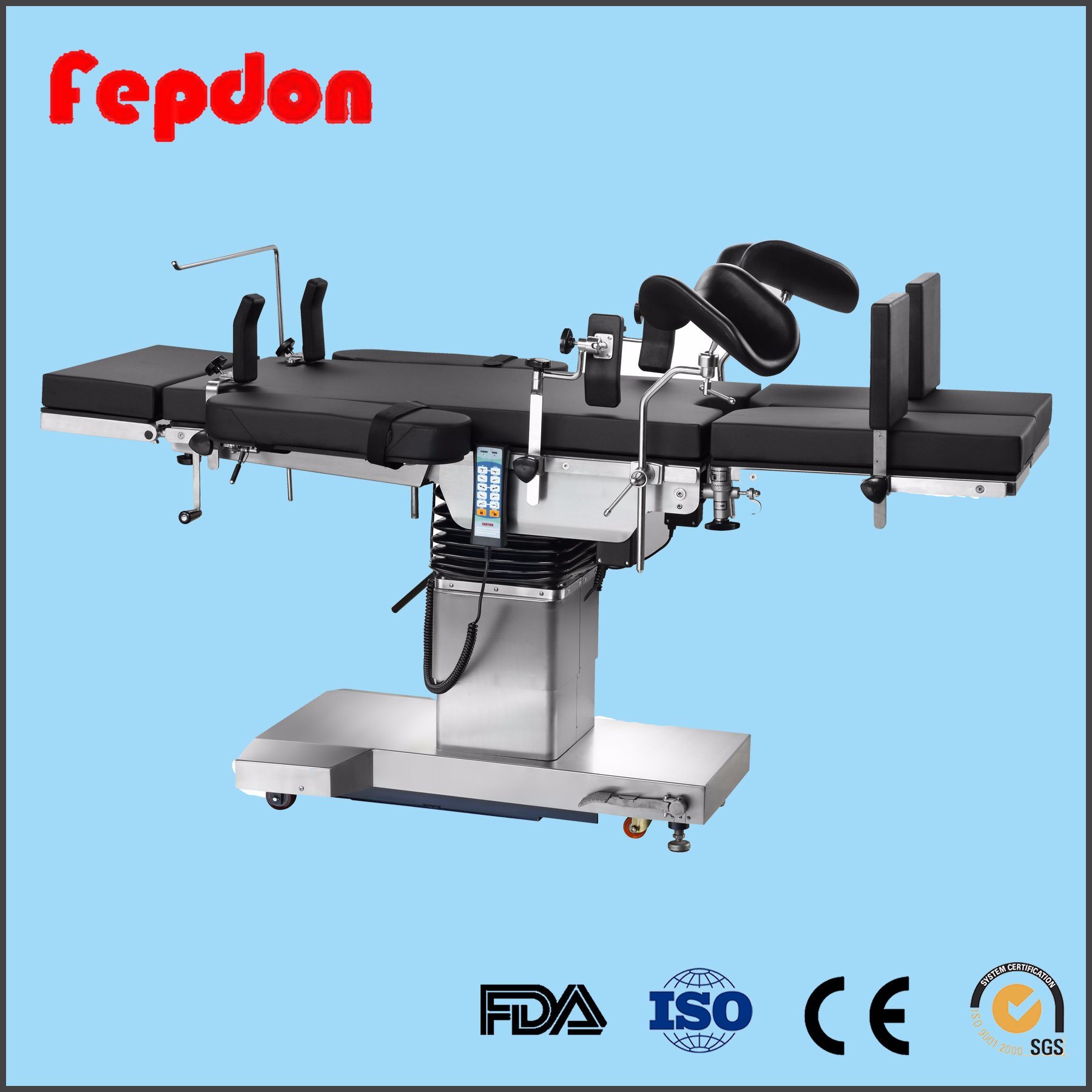 Radiolucent Electrical Hospital Surgical Table with Sliding (HFEOT99)