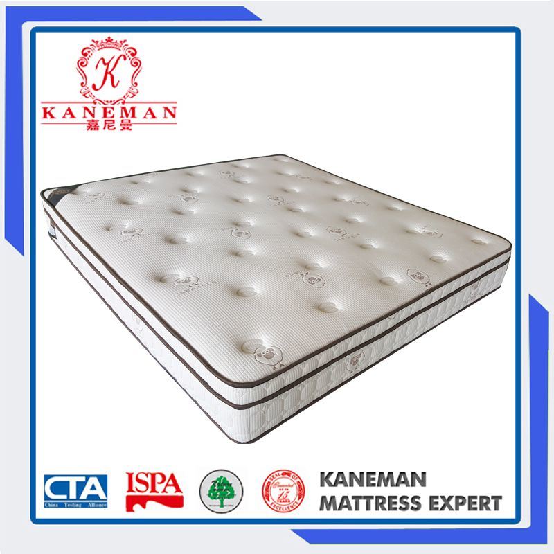 10 Inch Thick Rolled Foam Pocket Spring Mattress