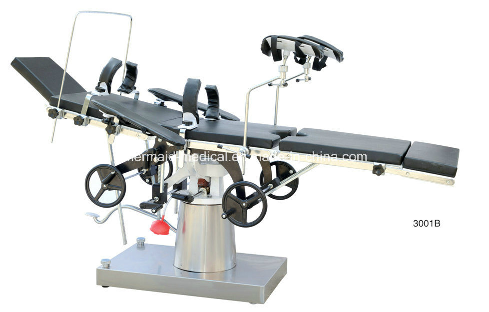 Operation Table 3001b (ECOH14) Medical Equipment Side-Control Mechanical Operation Table