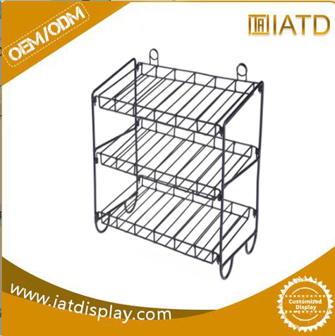 Wire Steel Bathroom Kitchen Supermarket Display Shelving