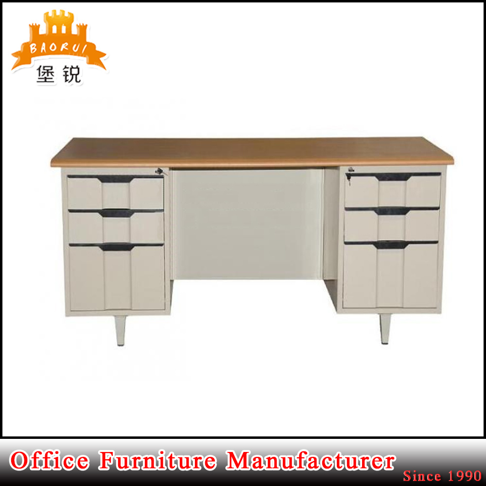 High Quality Modern Steel & Wood Office Table