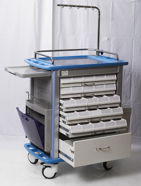 ABS Medicine Cart Hospital Trolley