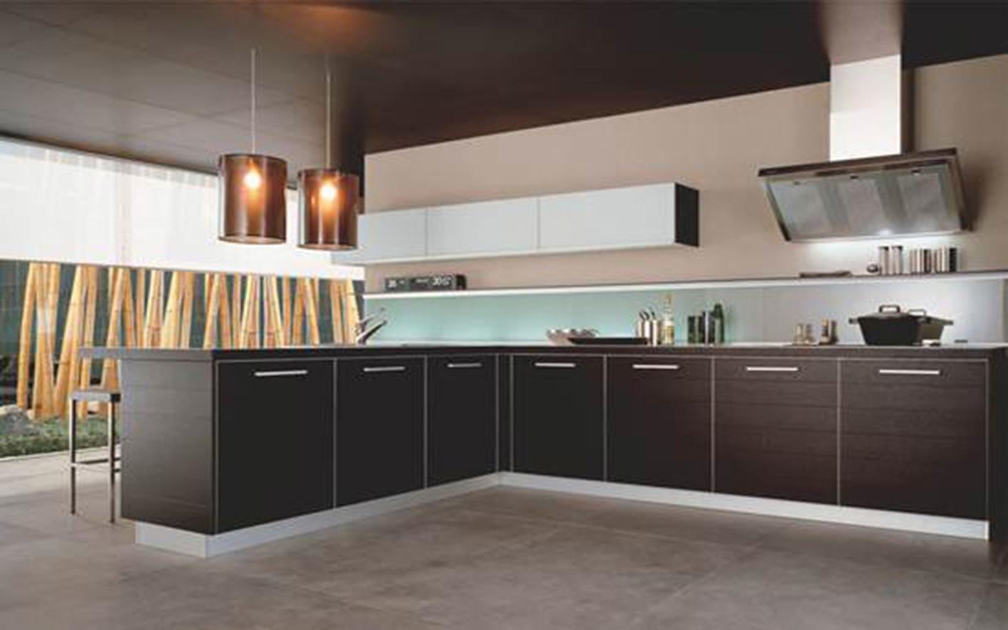 Modern Design UV Kitchen Cabinet (ZS-158)