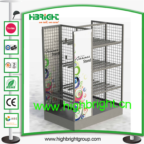 Custom Wire Mesh Display Racks and Stands