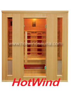 2016 New Far Infrared Sauna Room portable Wood Sauna for 4 People (SEK-AP4)