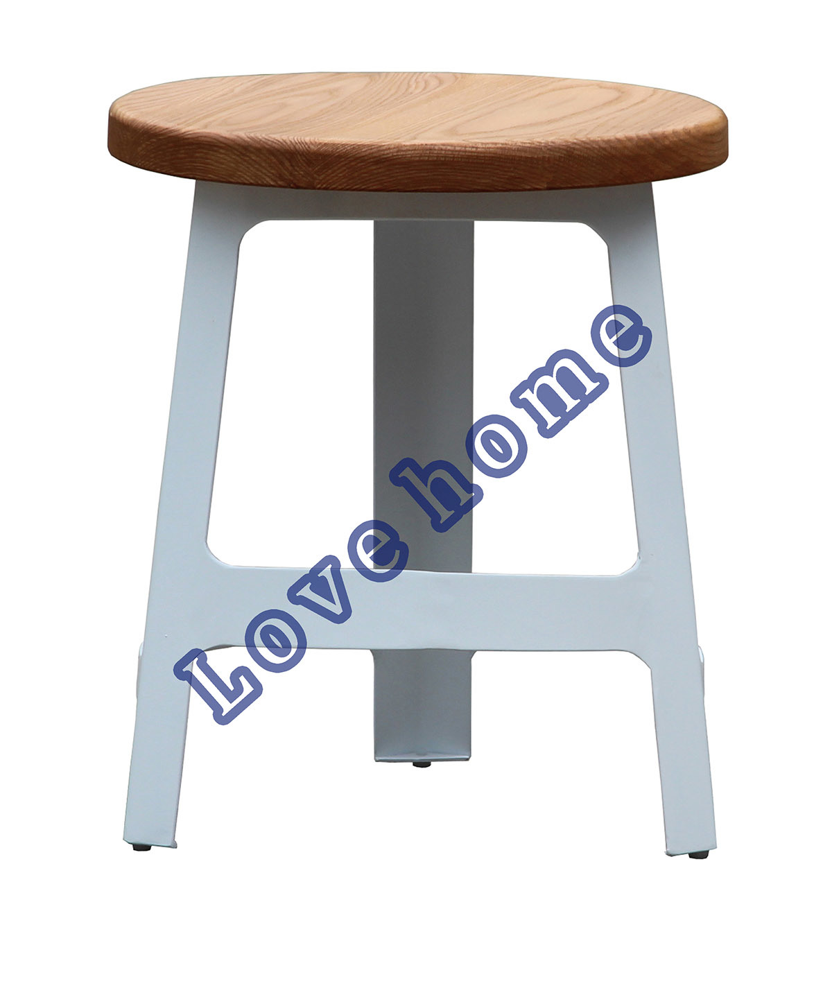 Modern Restaurant Coffee Leisure Metal Common Wooden Bar Stools