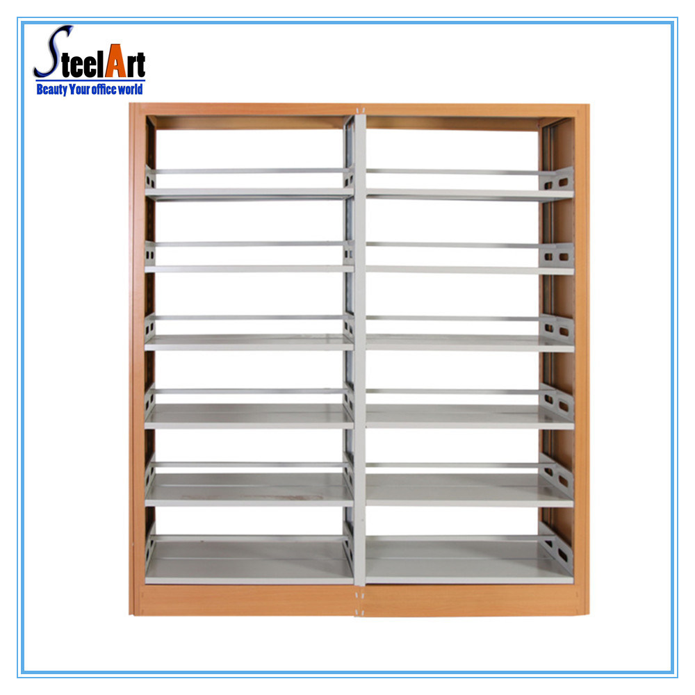 School Furniture Wooden Library Bookshelf