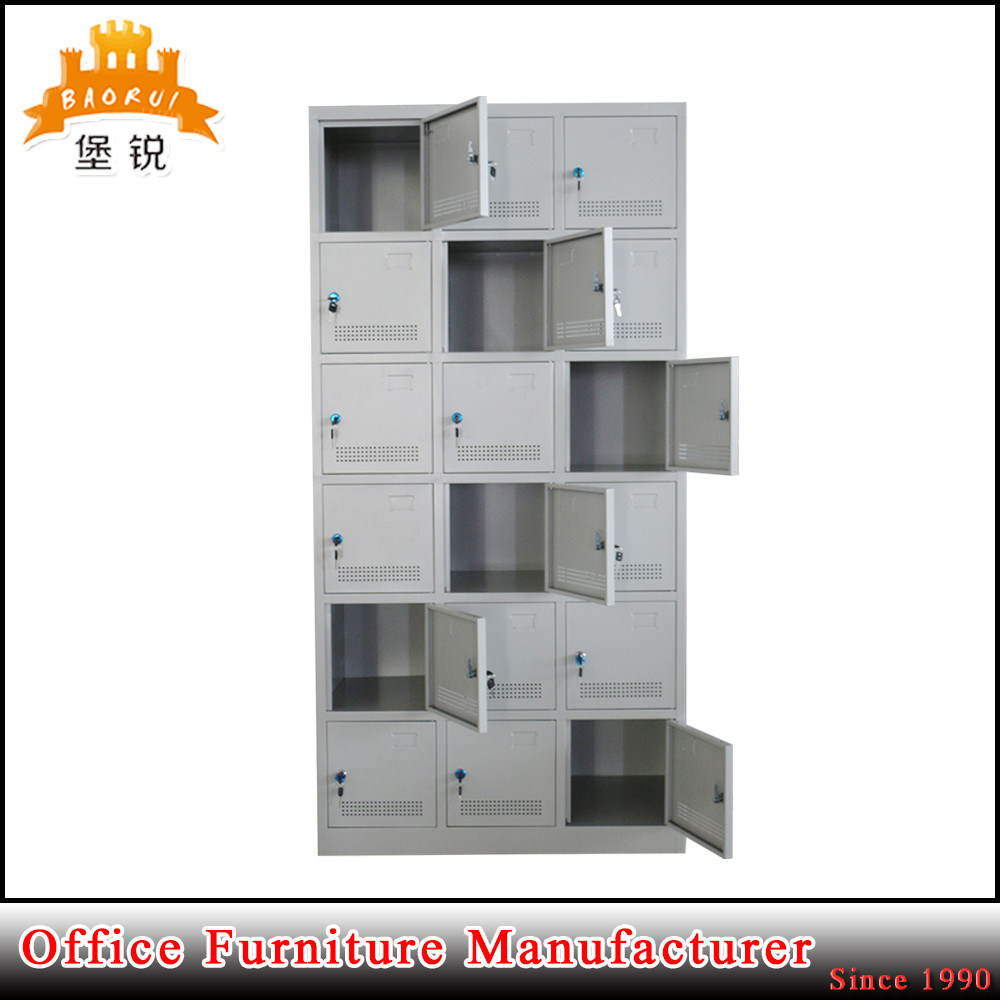 Jas-078 School Office Dormitory Metal Clothing Locker for Wholesale