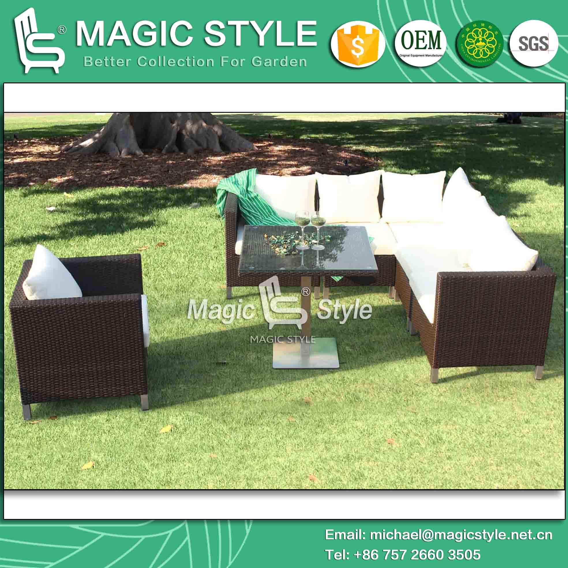 Big Size Sofa Set Outdoor Furniture Combination Sofa Set Rattan Sofa Patio Sofa Wicker Sofa Corner Sofa Garden Furniture Patio Furniture Outdoor